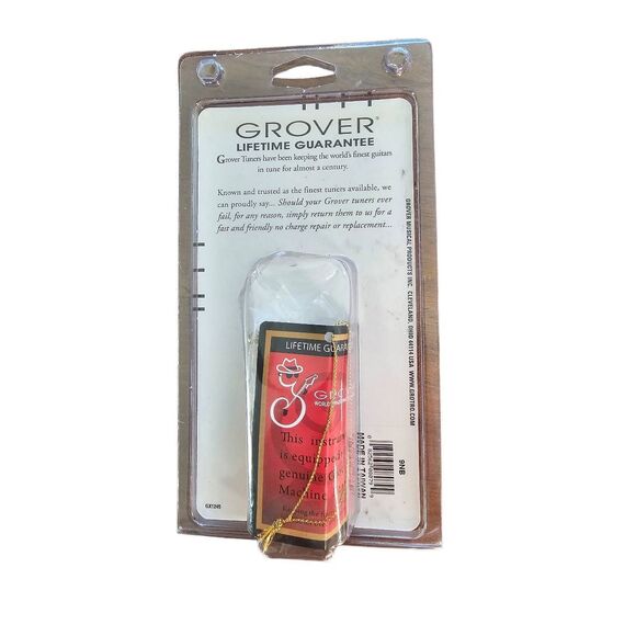 Grover Sta-Tite Geared Ukulele Tuning Pegs Black Buttons NEW never used - Picture 2 of 6